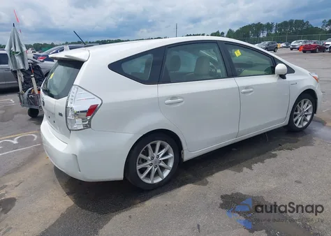 2013 Toyota Prius V Five из США, поврежденный, VIN JTDZN3EUXD3230557